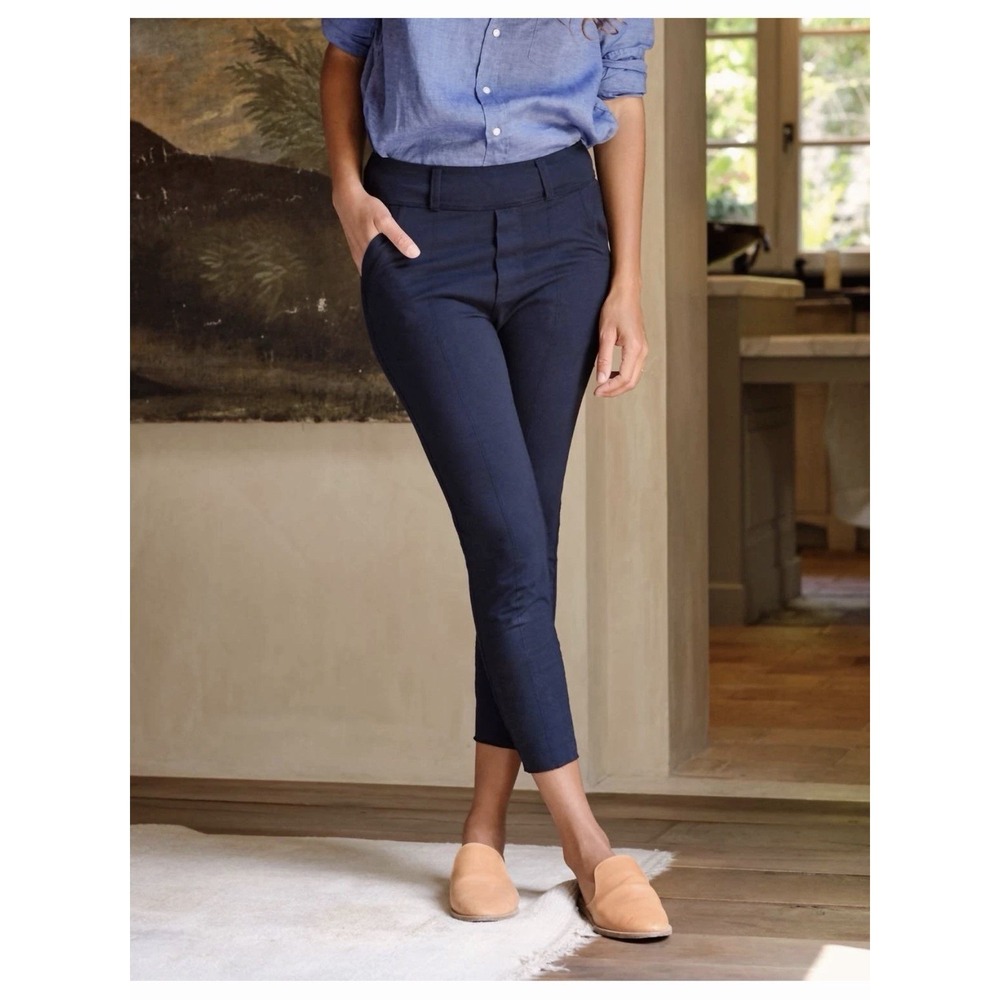 New Frank & Eileen Murphy Navy  Billion Dollar  Pants Size XS Q-22